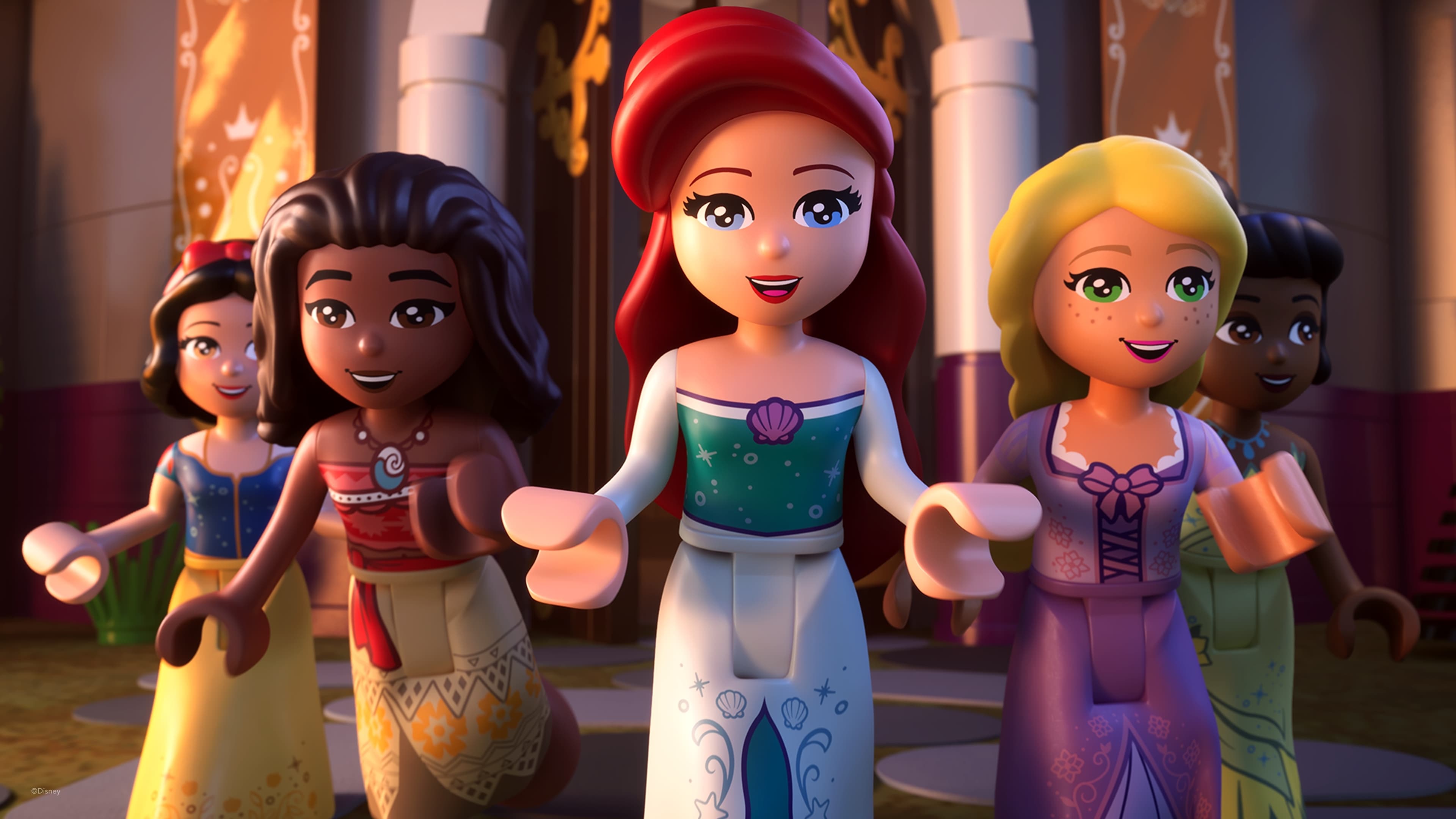 دانلود فیلم پرنسس های لگویی دیزنی ماجراجویی در قلعه LEGO Disney Princess: The Castle Quest 2023